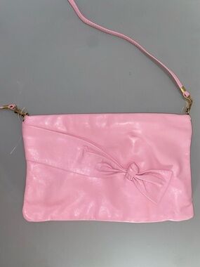 Karnig Mann Pink Bow-Accent Crossbody vintage- Women's Bag purse